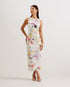 LILYHA-Dresses-Printed Scuba Bodycon Dress- Ted Baker Romania